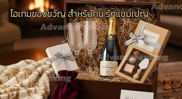 ของขวัญ แชมเปญ