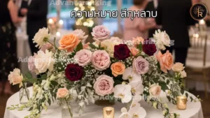 ความหมาย สีกุหลาบ