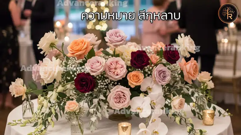 ความหมาย สีกุหลาบ