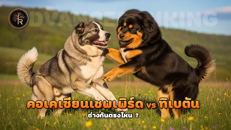คอเคเซียนเชพเพิร์ด vs ทิเบตัน
