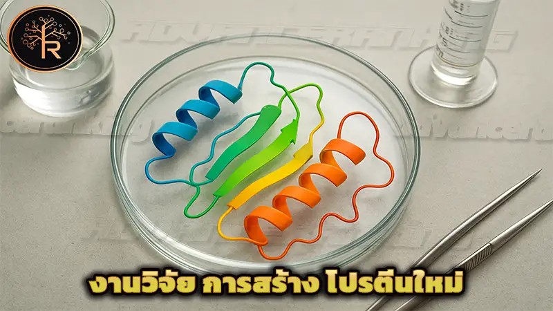งานวิจัย การสร้าง โปรตีนใหม่