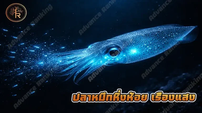 ปลาหมึกหิ่งห้อย เรืองแสง