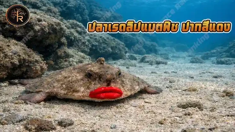 ปลาเรดลิปแบตฟิช ปากสีแดง