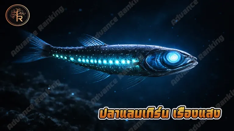 ปลาแลนเทิร์น เรืองแสง