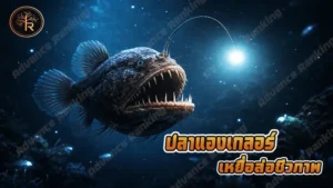 ปลาแองเกลอร์ เหยื่อล่อชีวภาพ