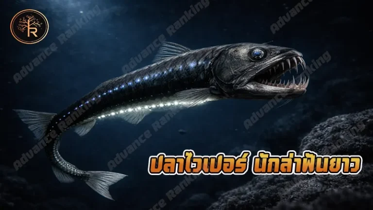 ปลาไวเปอร์ นักล่าฟันยาว