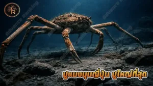 ปูแมงมุมญี่ปุ่น ปูใหญ่ที่สุด