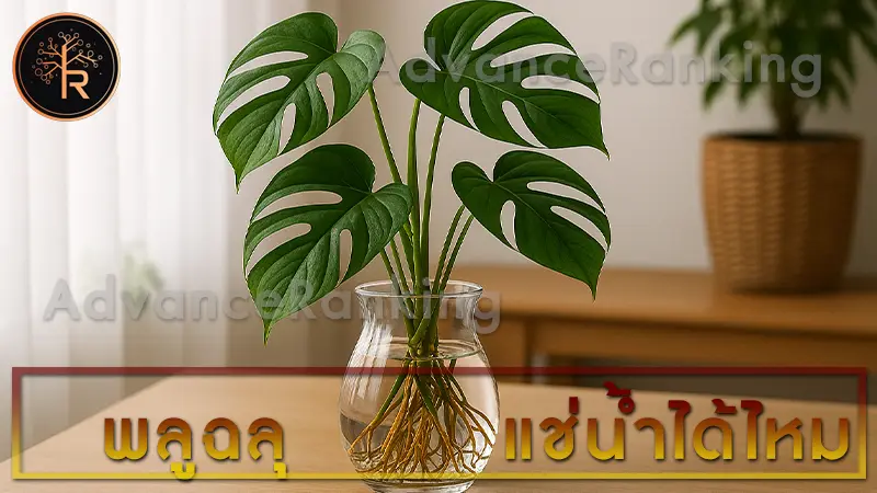 พลูฉลุ แช่น้ำได้ไหม