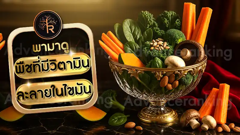 พืชที่มีวิตามิน ละลายในไขมัน