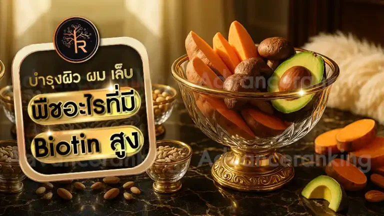 พืชอะไรที่มี Biotin สูง