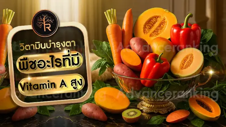 พืชอะไรที่มี Vitamin A สูง