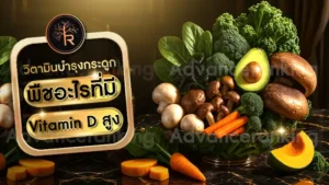 พืชอะไรที่มี Vitamin D สูง