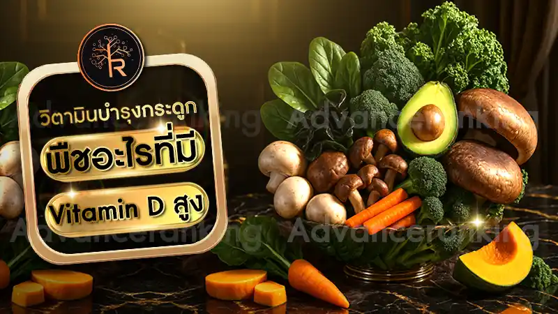 พืชอะไรที่มี Vitamin D สูง