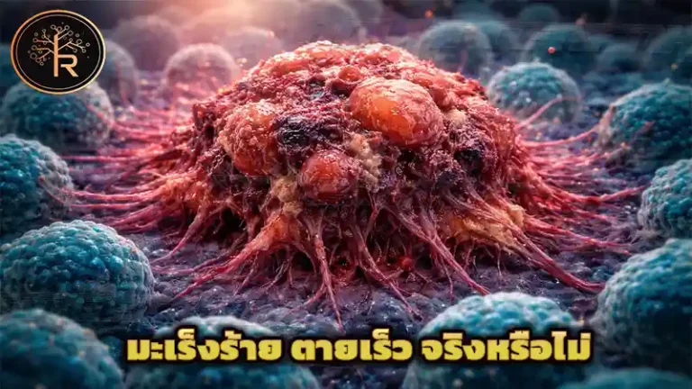 มะเร็งร้าย ตายเร็ว จริงหรือไม่