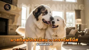 มาสติฟฟ์ปิเรเนียน vs เกรทไพรีนีส