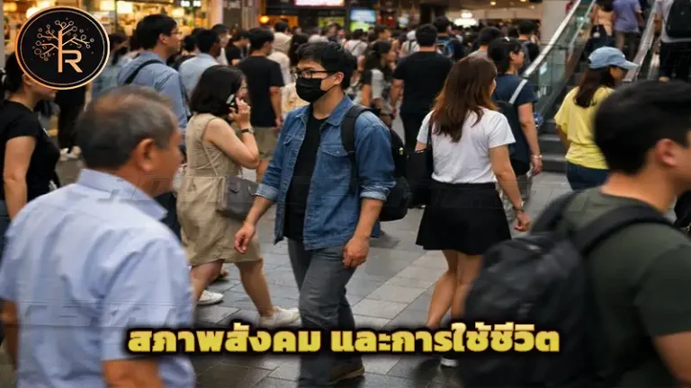 สภาพสังคม และการใช้ชีวิต