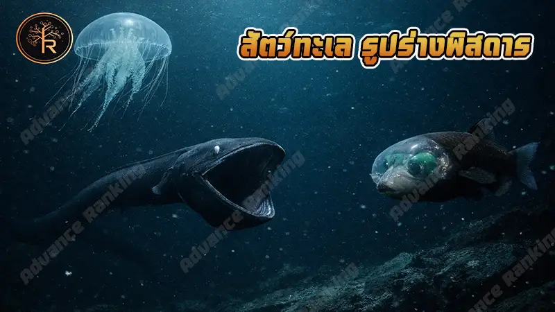 สัตว์ทะเล รูปร่างพิสดาร