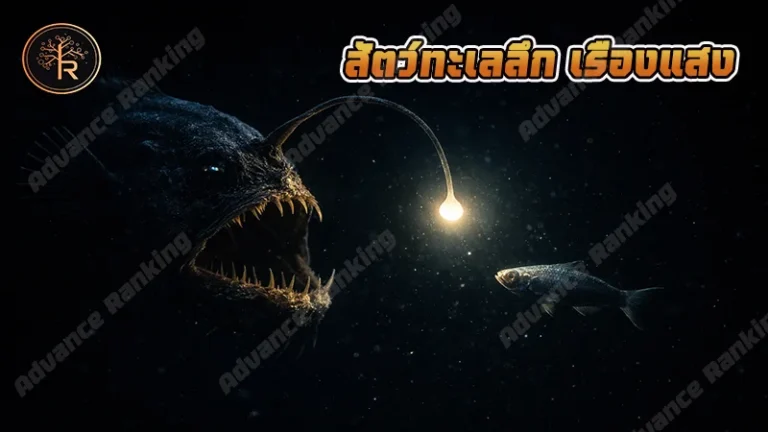 สัตว์ทะเลลึก เรืองแสง