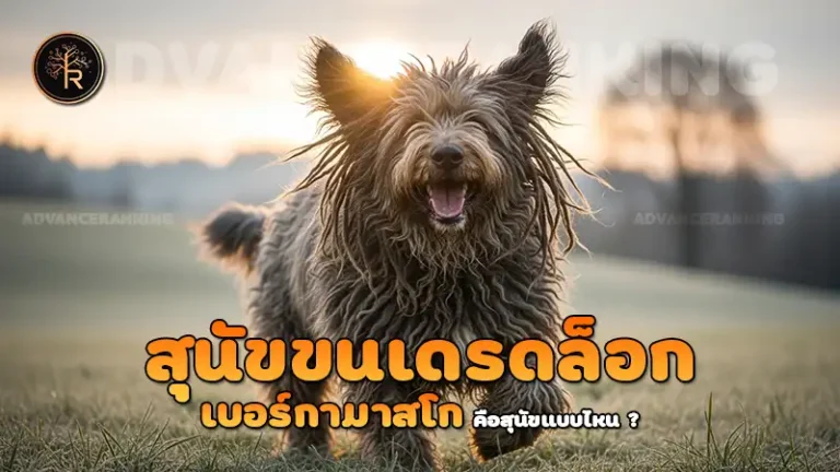 สุนัขขนเดรดล็อก เบอร์กามาสโก