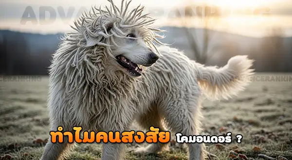 สุนัขไม้ถูพื้น โคมอนดอร์