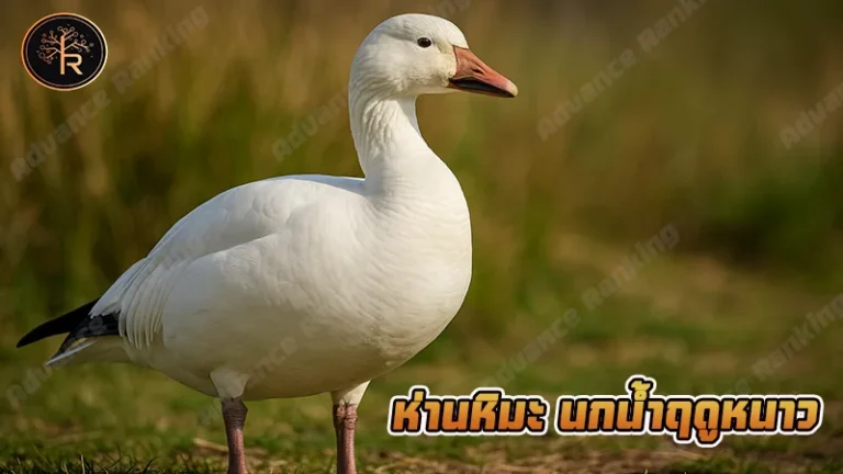 ห่านหิมะ นกน้ำฤดูหนาว