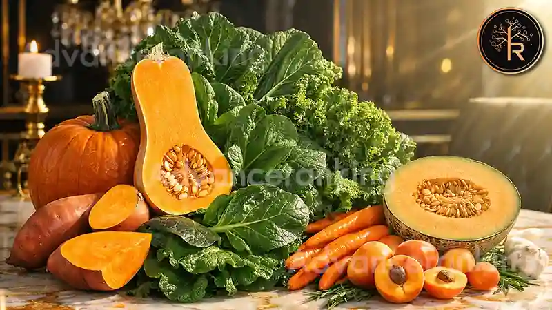 อาหารอะไรที่มี Beta carotene สูง