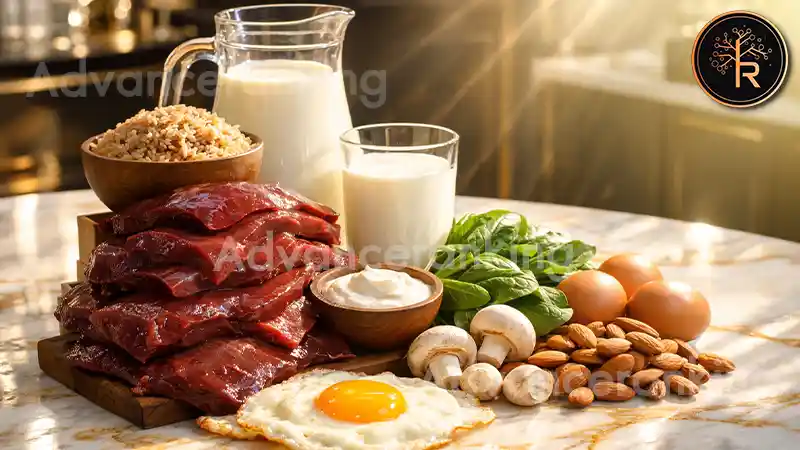 อาหารอะไรที่มี Vitamin B2 สูง