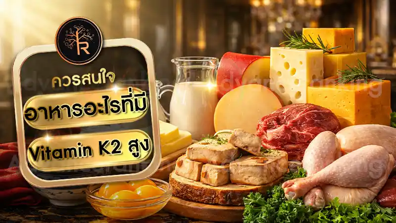 อาหารอะไรที่มี Vitamin K2 สูง