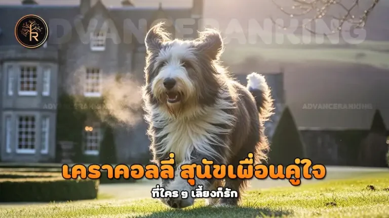 เคราคอลลี่ สุนัขเพื่อนคู่ใจ