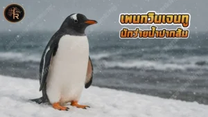 เพนกวินเจนทู นักว่ายน้ำปากส้ม