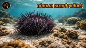 เม่นทะเล หนามป้องกันตัว