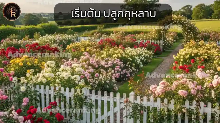 เริ่มต้น ปลูกกุหลาบ