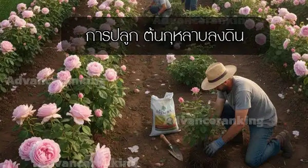 เริ่มต้น ปลูกกุหลาบ