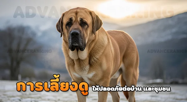 เลี้ยง มาสทิฟสเปน อันตรายไหม