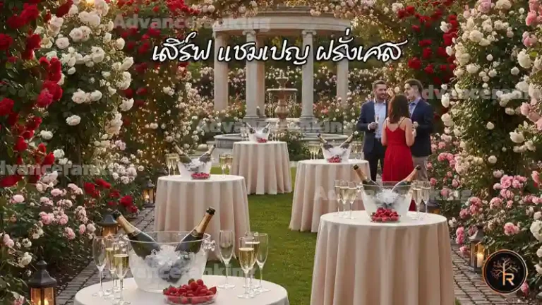 เสิร์ฟ แชมเปญ ฝรั่งเศส