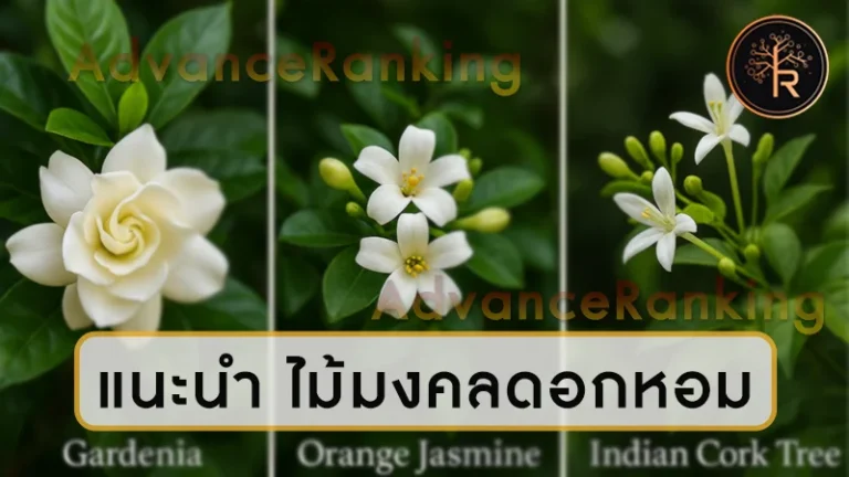 แนะนำ ไม้มงคลดอกหอม