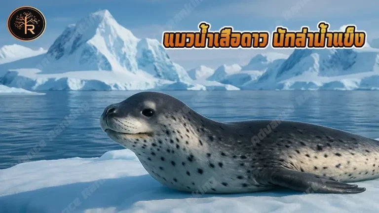 แมวน้ำเสือดาว นักล่าน้ำแข็ง