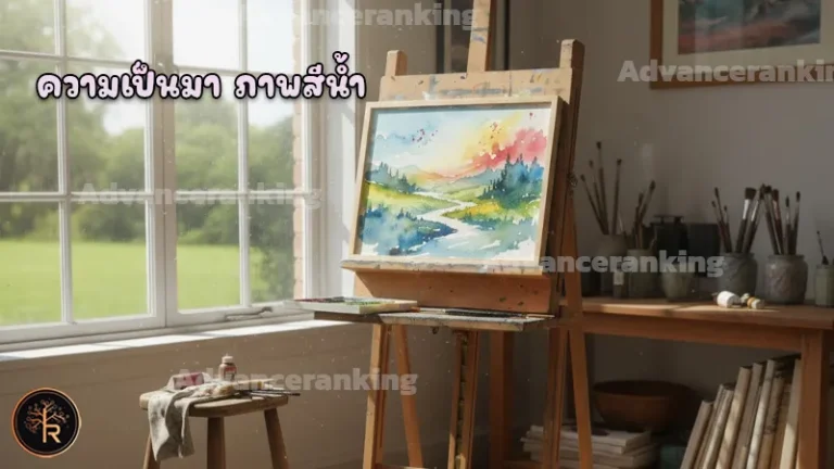 ความเป็นมา ภาพสีน้ำ