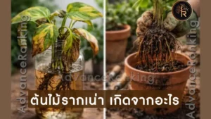 ต้นไม้รากเน่า เกิดจากอะไร