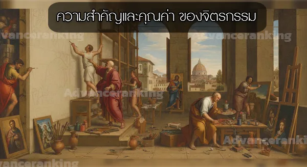 ประวัติ จิตรกรรม ภาพวาด