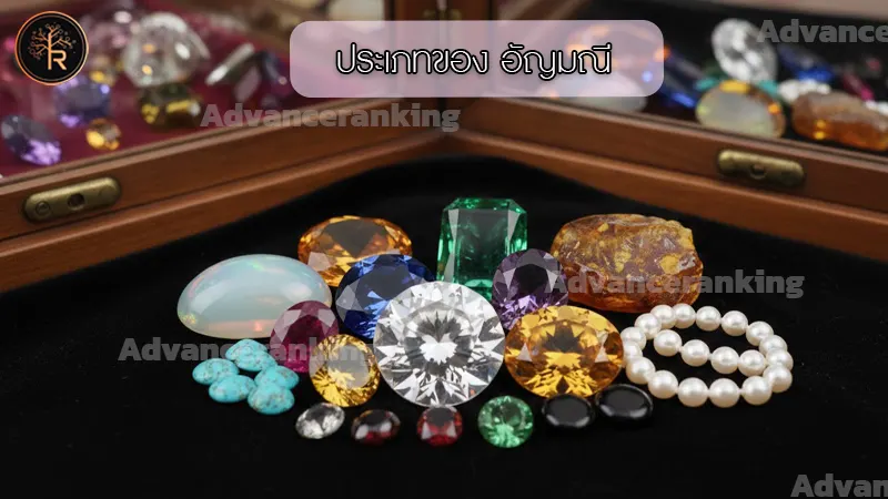 ศึกษา ประเภทของ อัญมณี รู้จักความแตกต่าง แต่ละชนิด