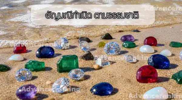 ประเภทของ อัญมณี