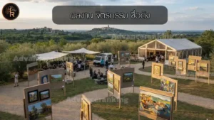 ผลงาน จิตรกรรม ชื่อดัง