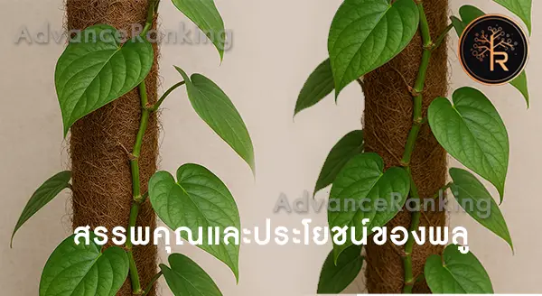 พลู ใบใช้เคี้ยวหมาก