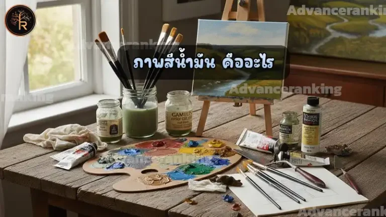 ภาพสีน้ำมัน คืออะไร