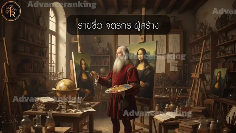 รายชื่อ จิตรกร ผู้สร้าง