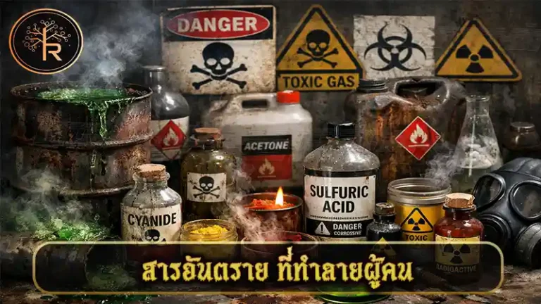 สารอันตราย ที่ทำลายผู้คน