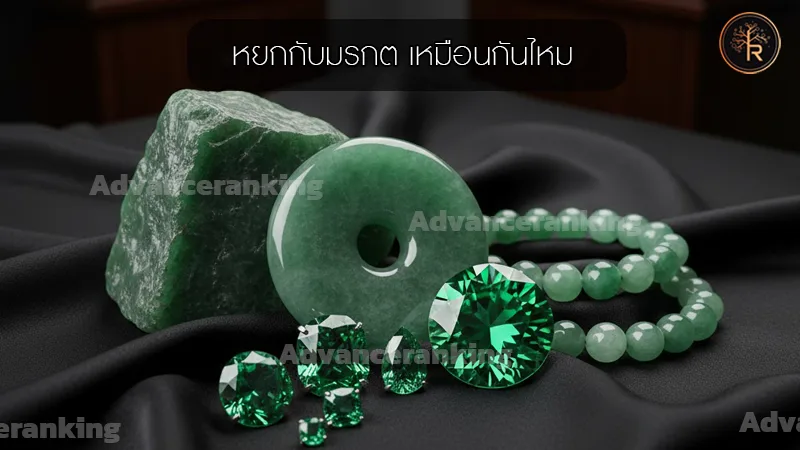 หยกกับมรกต เหมือนกันไหม