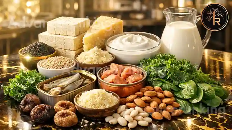 อาหารอะไรที่มี Calcium สูง