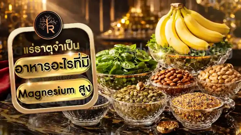 อาหารอะไรที่มี Magnesium สูง